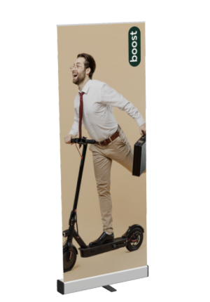 Porte-bannière rétractable boost